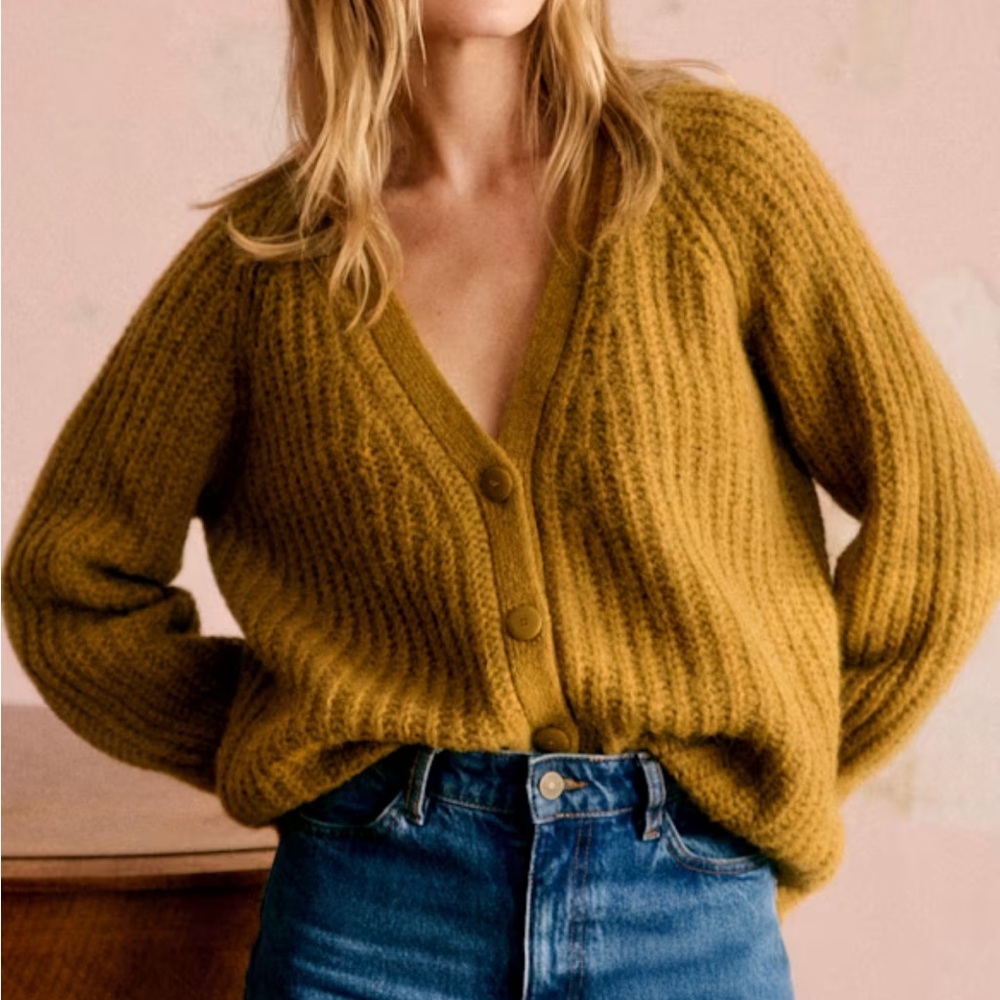 BASILE CARDIGAN in Bronze